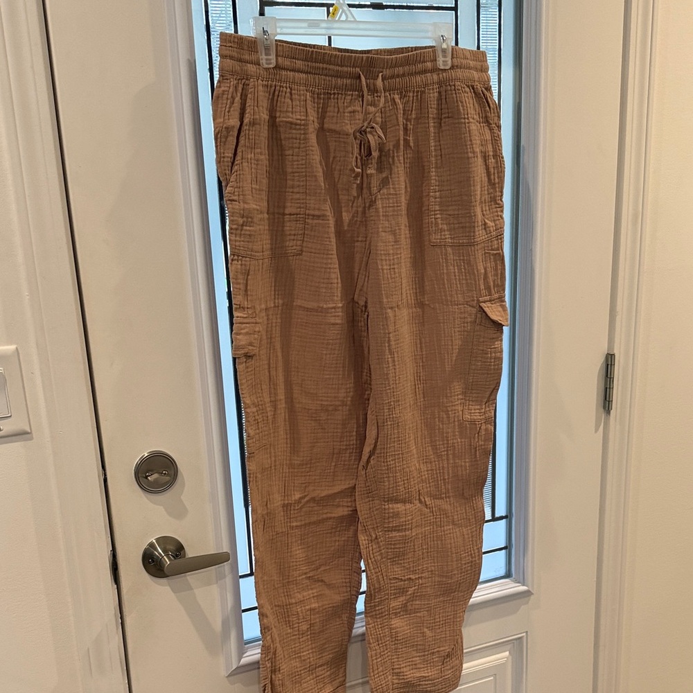 BearPaw Men's Light Brown Cargo Pants